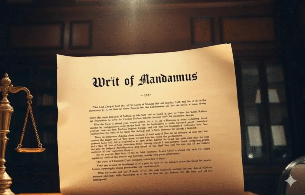 Writ of Mandamus